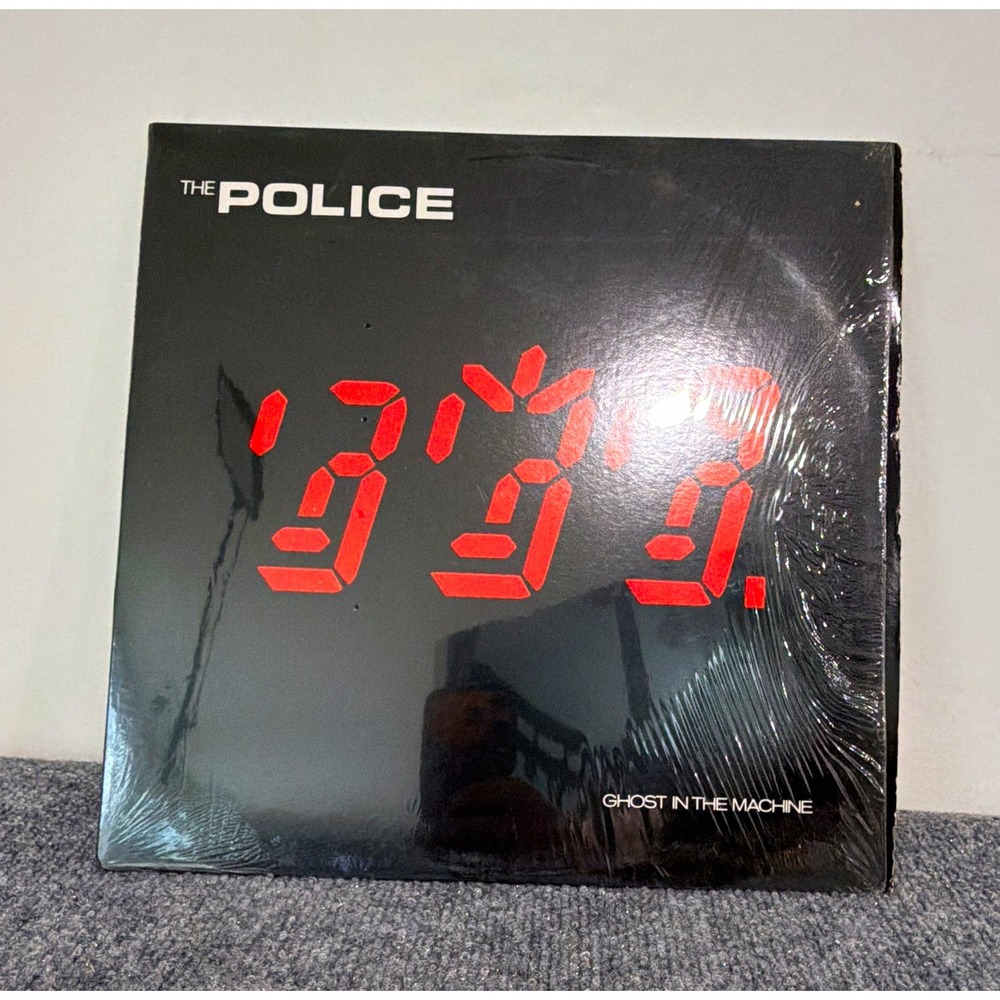 The Police Ghost in the Machine LP 12" Black Vinyl Cardboard Sleeve A&M SP-3730